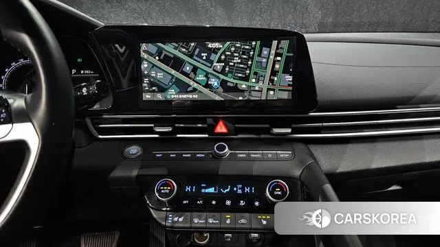 Hyundai Avante Hybrid (CN7) 2021 Серебристо-серый из Кореи, фото 5