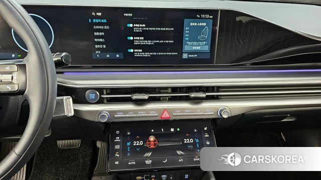 Hyundai Grandeur Hybrid (GN7) 2023 Черный из Кореи, фото 5