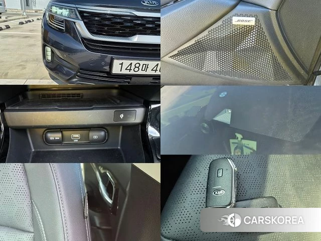 Kia Seltos 2021 Серый из Кореи, фото 5