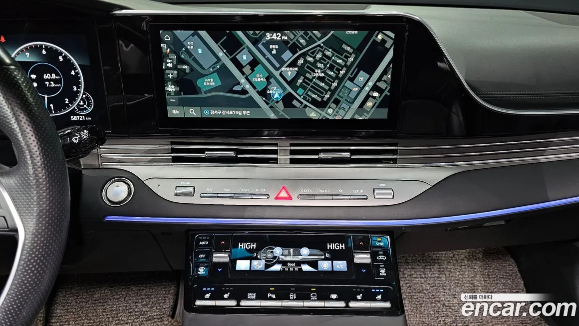 Hyundai The New Grandeur IG 2020 Белый из Кореи, фото 5