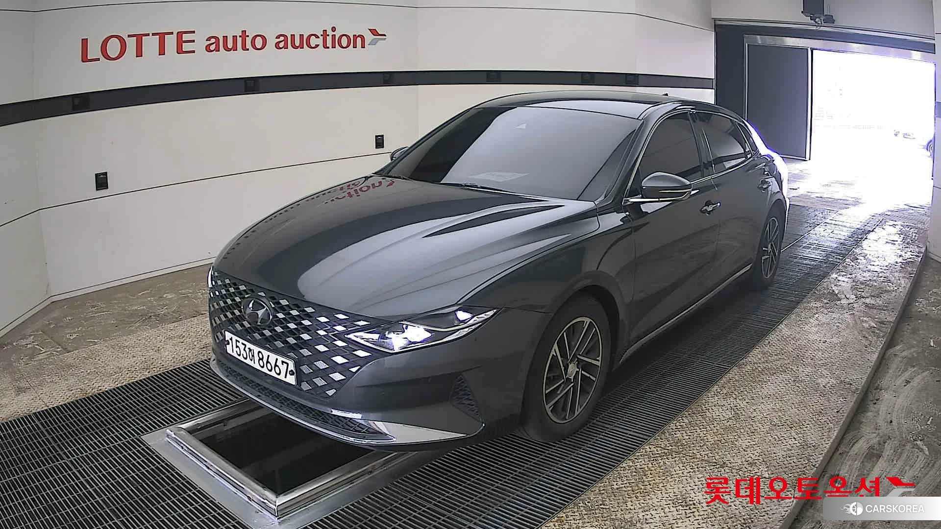 Hyundai Grandeur 2021 Nocturne Gray из Кореи, фото 5