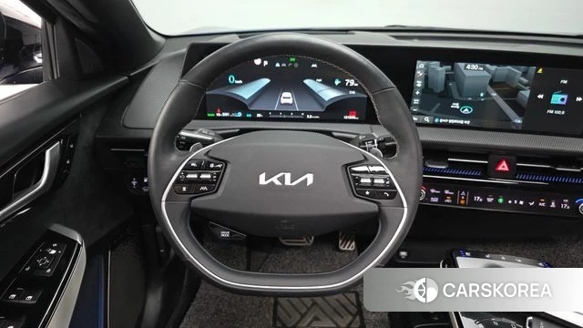 Kia EV6 2022 Синий из Кореи, фото 5