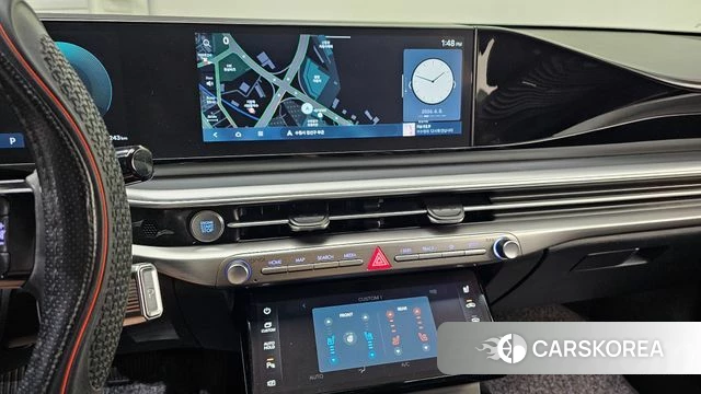 Hyundai Grandeur (GN7) 2023 Серебристо-серый из Кореи, фото 5