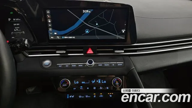 Hyundai Avante (CN7) 2021 Черный из Кореи, фото 5