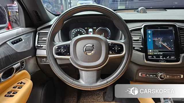 Volvo XC90 second Generation 2021 Черный из Кореи, фото 5