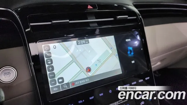 Hyundai Tucson Hybrid (NX4) 2021 Белый из Кореи, фото 5