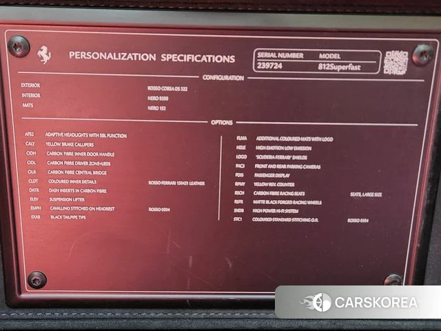 Ferrari 812 Superfast 2018 Красный из Кореи, фото 5