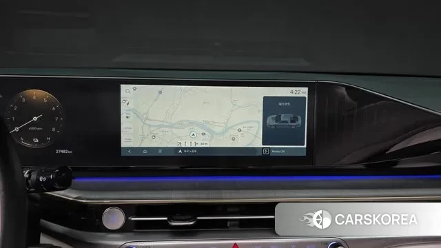 Hyundai Grandeur Hybrid (GN7) 2023 Синий из Кореи, фото 5