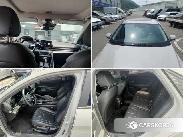 Hyundai The New Avante (CN7) 2024 Серебристо-серый из Кореи, фото 5