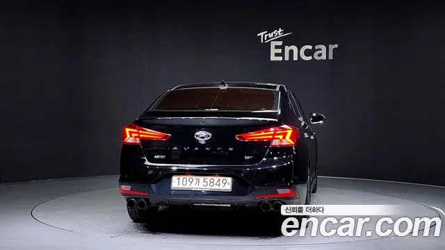 Hyundai The New Avante AD 2019 Черный из Кореи, фото 5