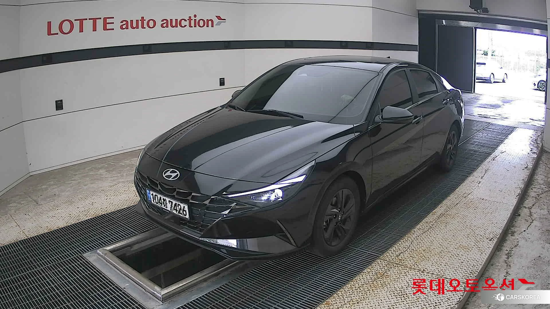 Hyundai Avante 2021 Phantom Black из Кореи, фото 5