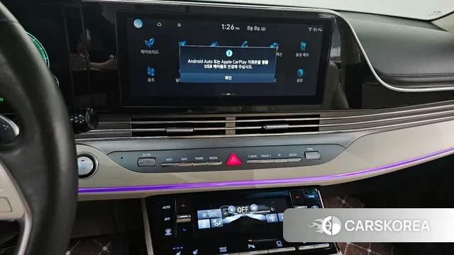 Hyundai The New Grandeur IG Hybrid 2021 Серый из Кореи, фото 5