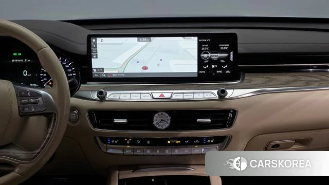 Kia The New K9 2nd generation 2021 Синий из Кореи, фото 5