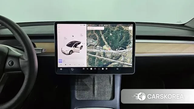 Tesla Model Y 2021 Синий из Кореи, фото 5