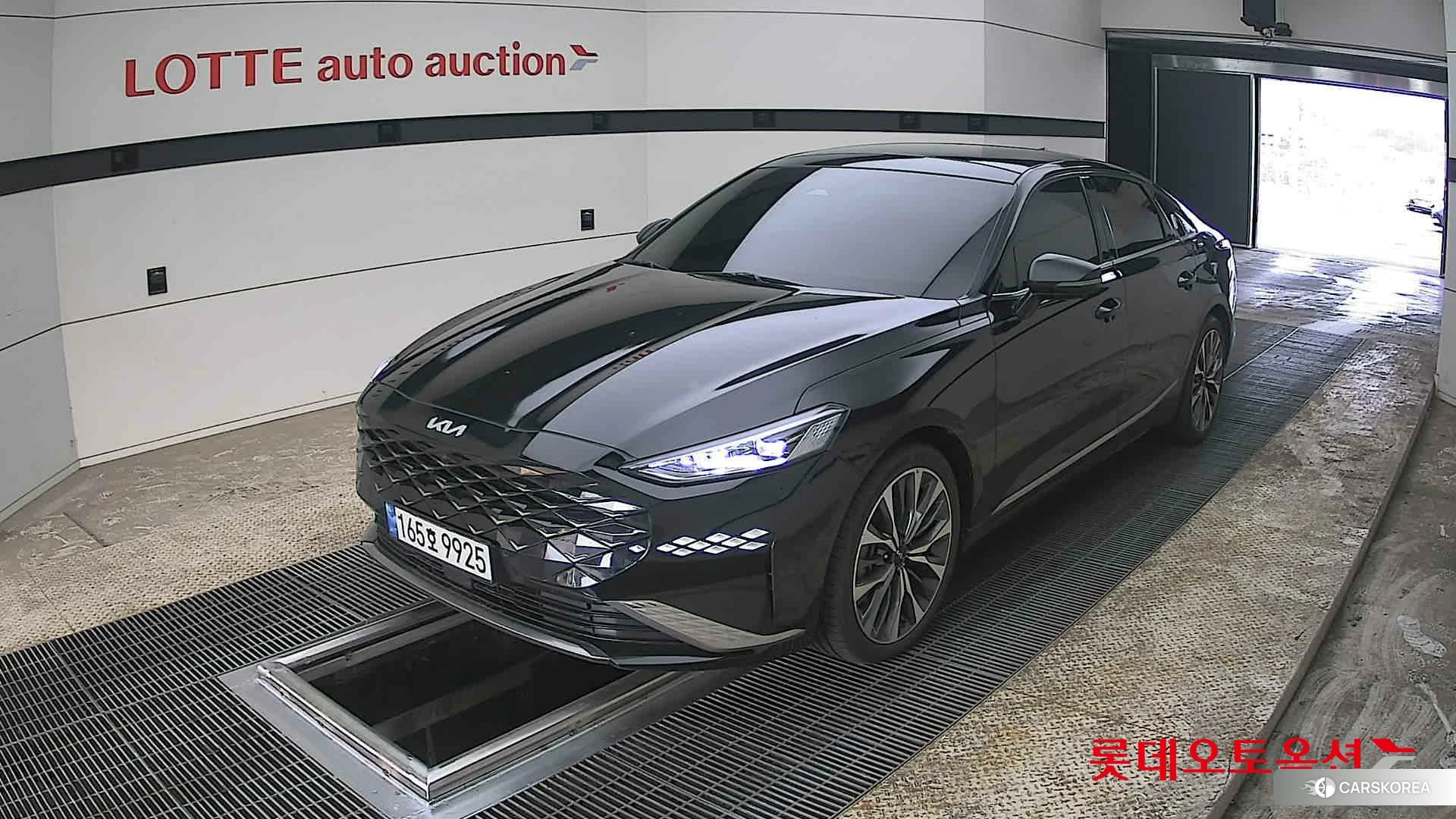 Kia K8 2022 Aurora Black Pearl из Кореи, фото 5