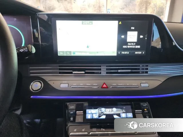 Hyundai The New Grandeur IG Hybrid 2021 Синий из Кореи, фото 5