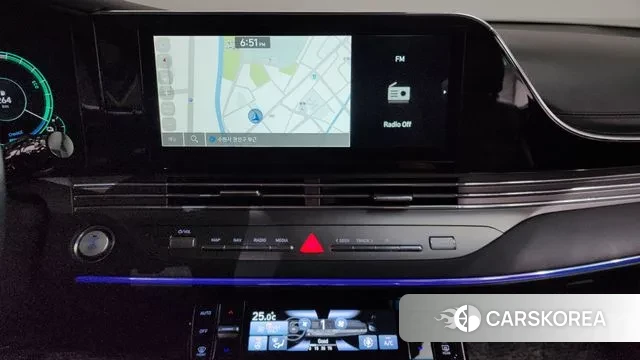 Hyundai The New Grandeur IG Hybrid 2022 Черный из Кореи, фото 5