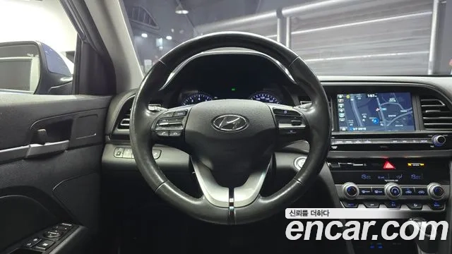 Hyundai The New Avante AD 2019 Синий из Кореи, фото 5