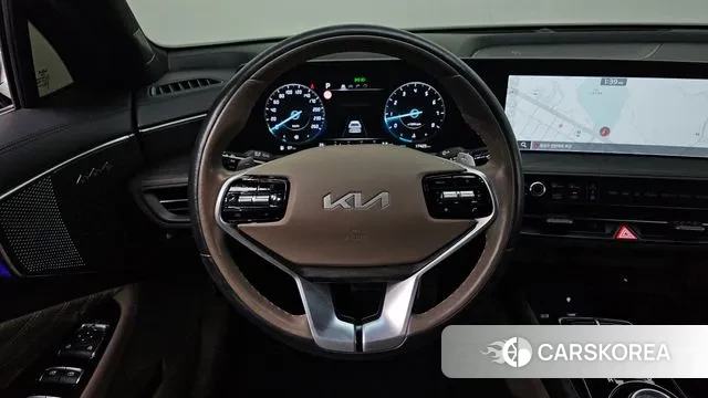 Kia K8 2022 Темно-зеленый из Кореи, фото 5