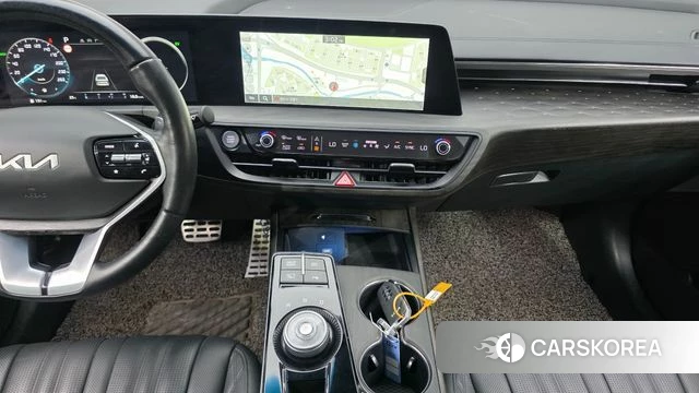 Kia K8 Hybrid 2022 Черный из Кореи, фото 5