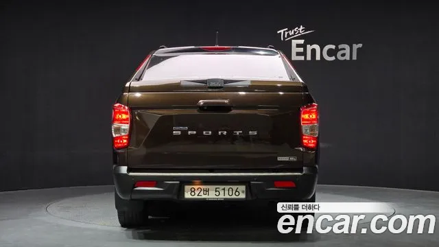 Ssangyong Rexton Sports 2019 Коричневый из Кореи, фото 5