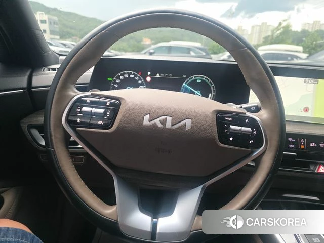 Kia K8 Hybrid 2022 Черный из Кореи, фото 5