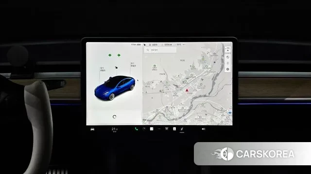 Tesla Model 3 2021 Синий из Кореи, фото 5
