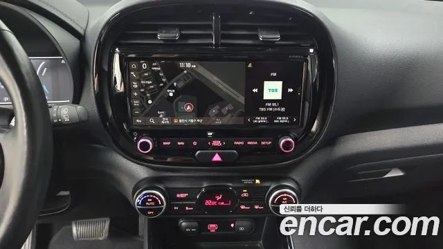 Kia Soul Booster EV 2019 Синий из Кореи, фото 5