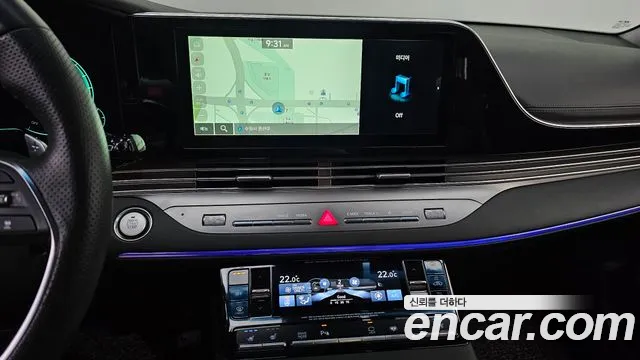 Hyundai The New Grandeur IG Hybrid 2020 Черный из Кореи, фото 5