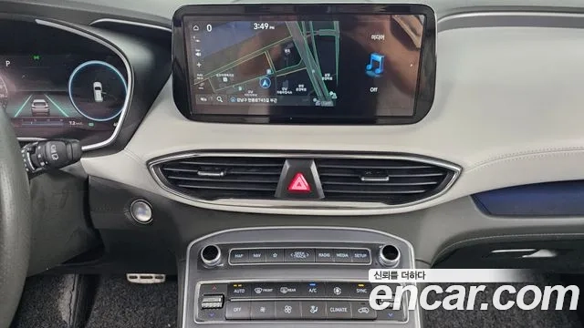 Hyundai The New Santa Fe 2021 Белый из Кореи, фото 5