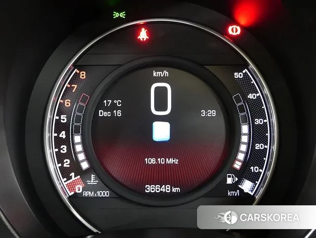 Fiat 500 2020 Серебристо-серый из Кореи, фото 5