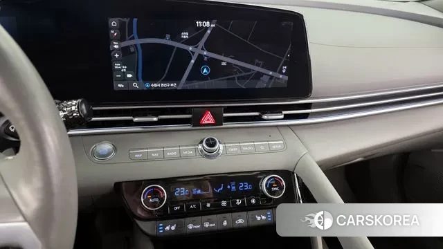 Hyundai The New Avante Hybrid (CN7) 2023 Белый из Кореи, фото 5