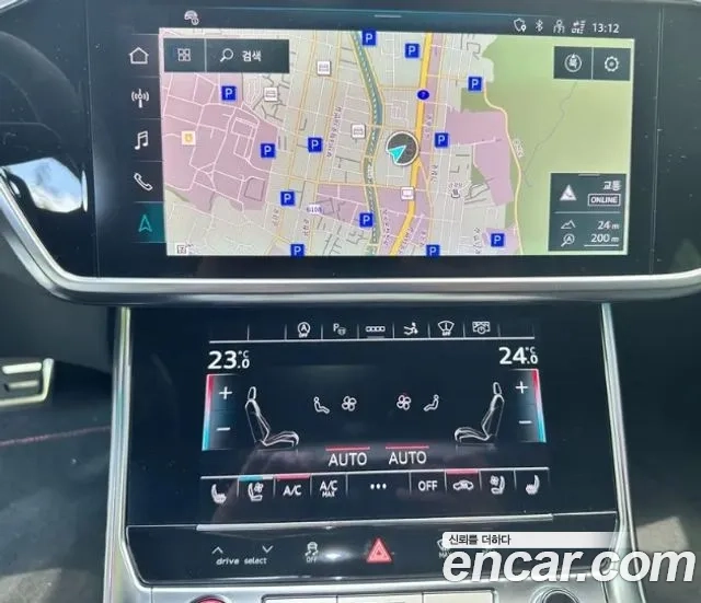 Audi RS7 (4K) 2023 Белый из Кореи, фото 5