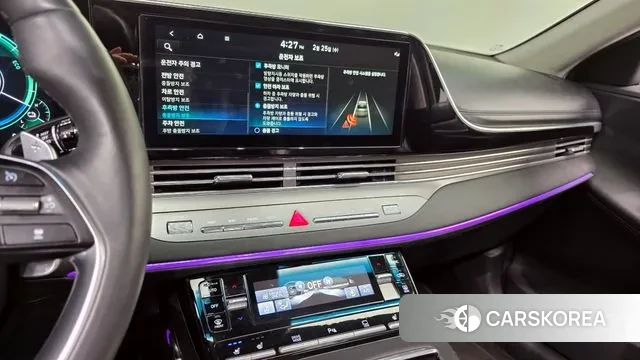 Hyundai The New Grandeur IG Hybrid 2022 Черный из Кореи, фото 5