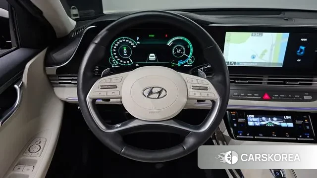 Hyundai The New Grandeur IG Hybrid 2021 Черный из Кореи, фото 5