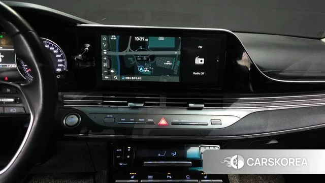 Hyundai The New Grandeur IG Hybrid 2022 Белый из Кореи, фото 5