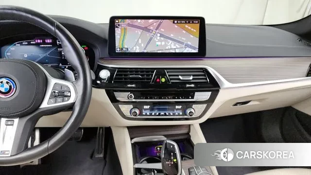 BMW 5 Series (G30) 2020 Синий из Кореи, фото 5