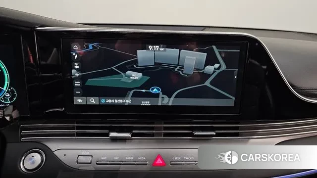 Hyundai The New Grandeur IG Hybrid 2022 Белый из Кореи, фото 5