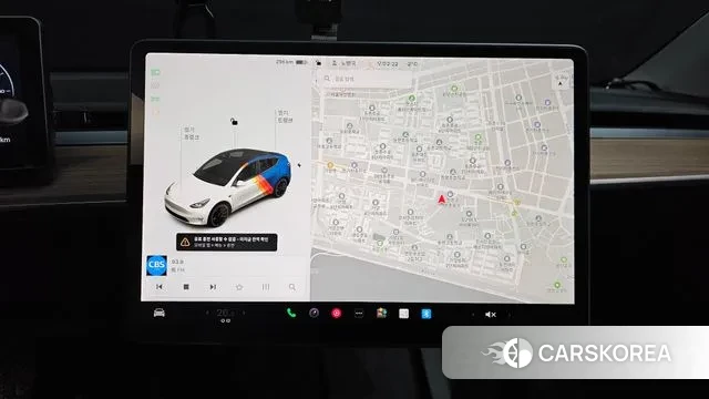 Tesla Model Y 2021 Синий из Кореи, фото 5