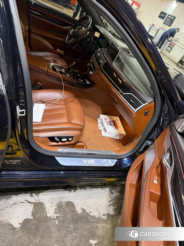 BMW 7 Series (G11) 2019 Синий из Кореи, фото 5