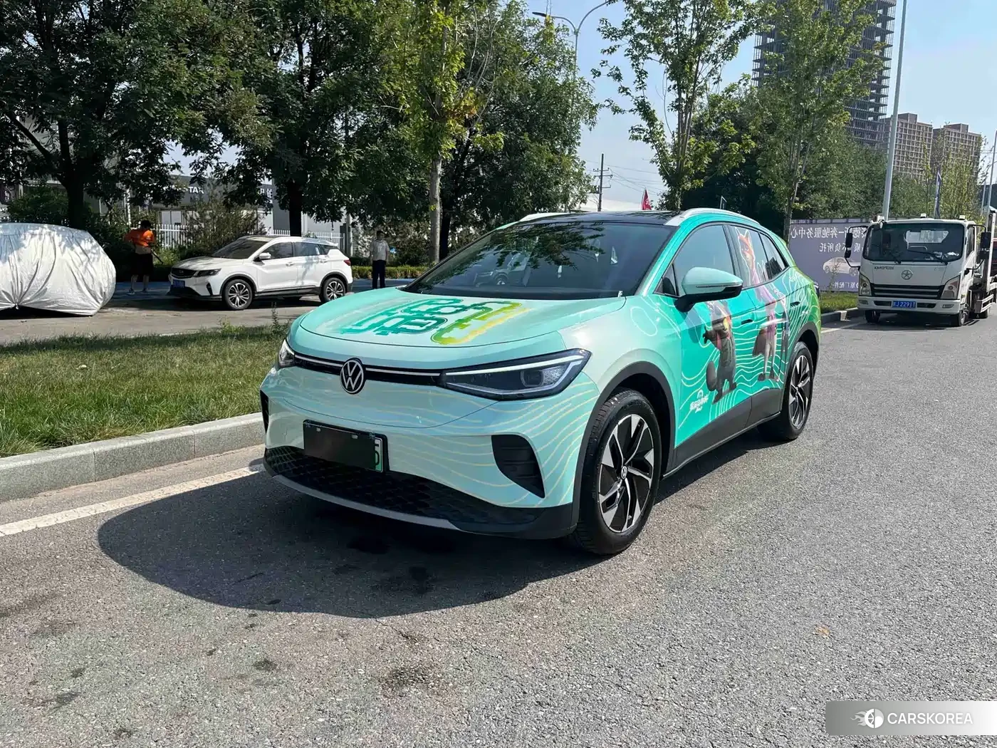 Volkswagen ID.4 CROZZ 2025 Белый из Китая, фото 5