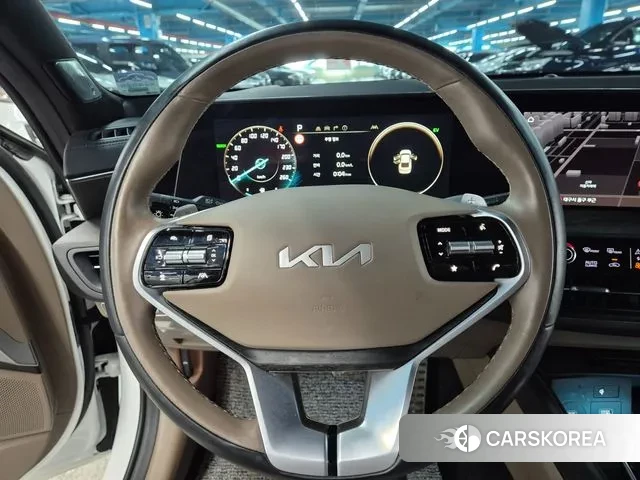 Kia K8 Hybrid 2023 Белый из Кореи, фото 5