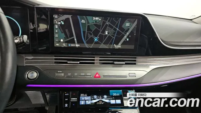 Hyundai The New Grandeur IG Hybrid 2020 Черный из Кореи, фото 5