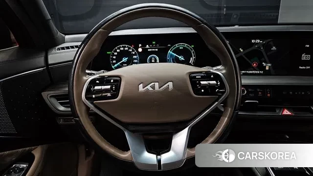 Kia K8 Hybrid 2022 Черный из Кореи, фото 5