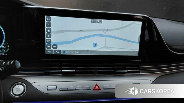 Hyundai The New Grandeur IG Hybrid 2022 Черный из Кореи, фото 5