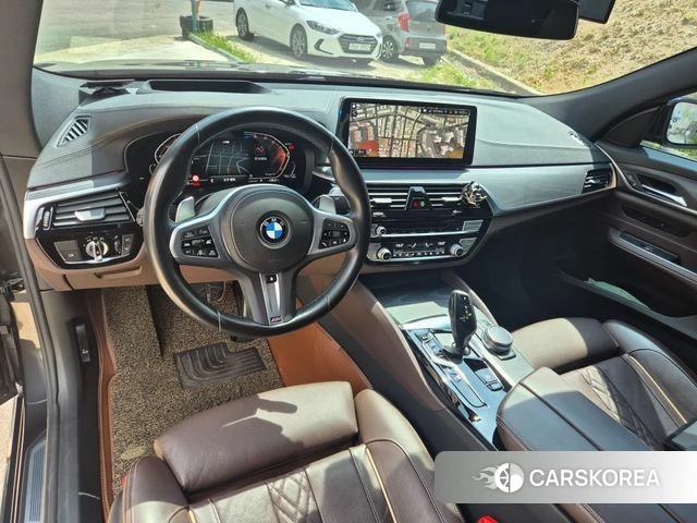 BMW 6 Series GT (G32) 2022 Черный двухцветный из Кореи, фото 5