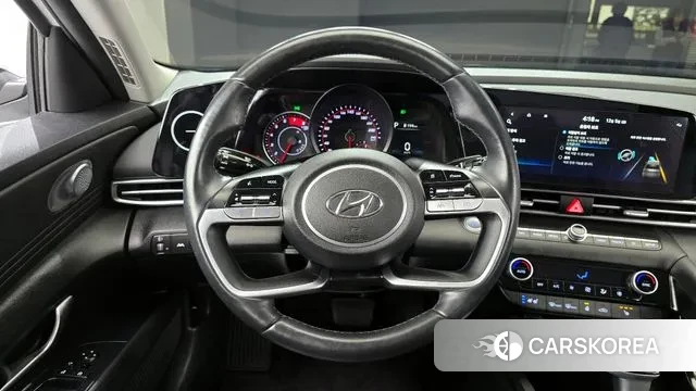 Hyundai Avante (CN7) 2022 Белый из Кореи, фото 5