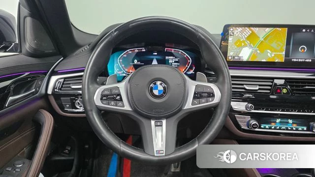 BMW 5 Series (G30) 2023 Черный из Кореи, фото 5
