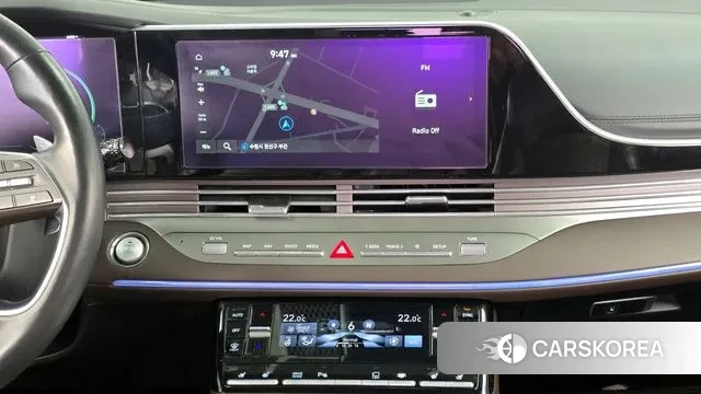 Hyundai The New Grandeur IG Hybrid 2020 Синий из Кореи, фото 5
