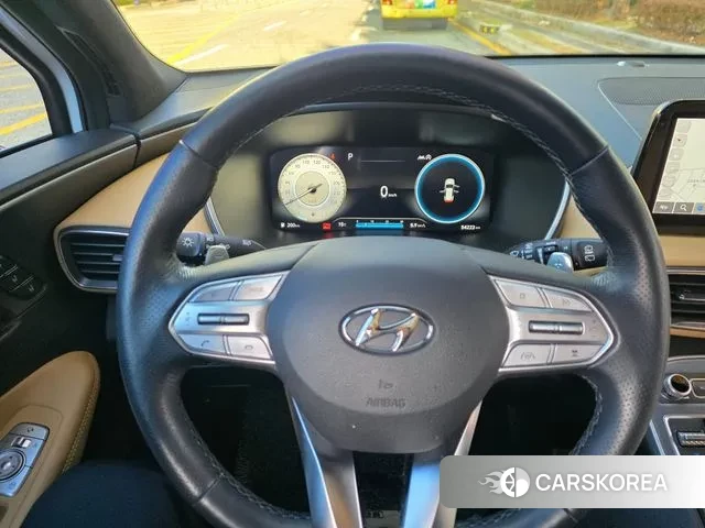 Hyundai The New Santa Fe 2021 Белый из Кореи, фото 5